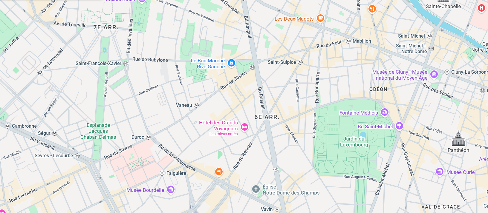 Carte de localisation — Leroy Merlin